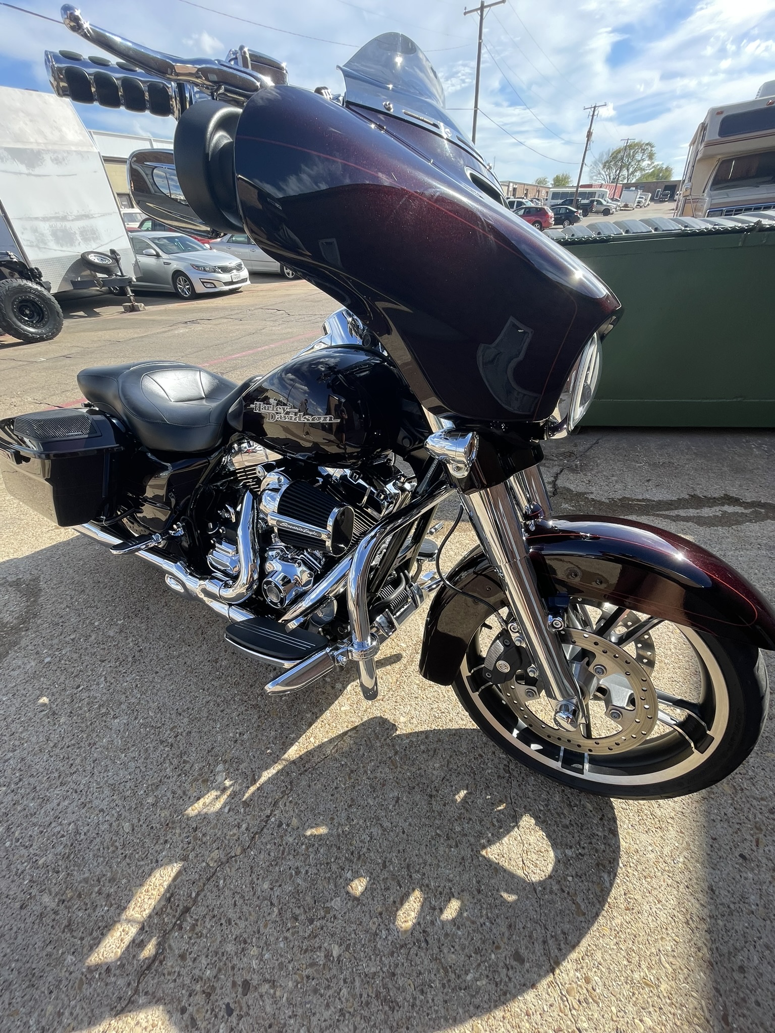 Motorcycle detailed by DTX Auto Salon in Dallas