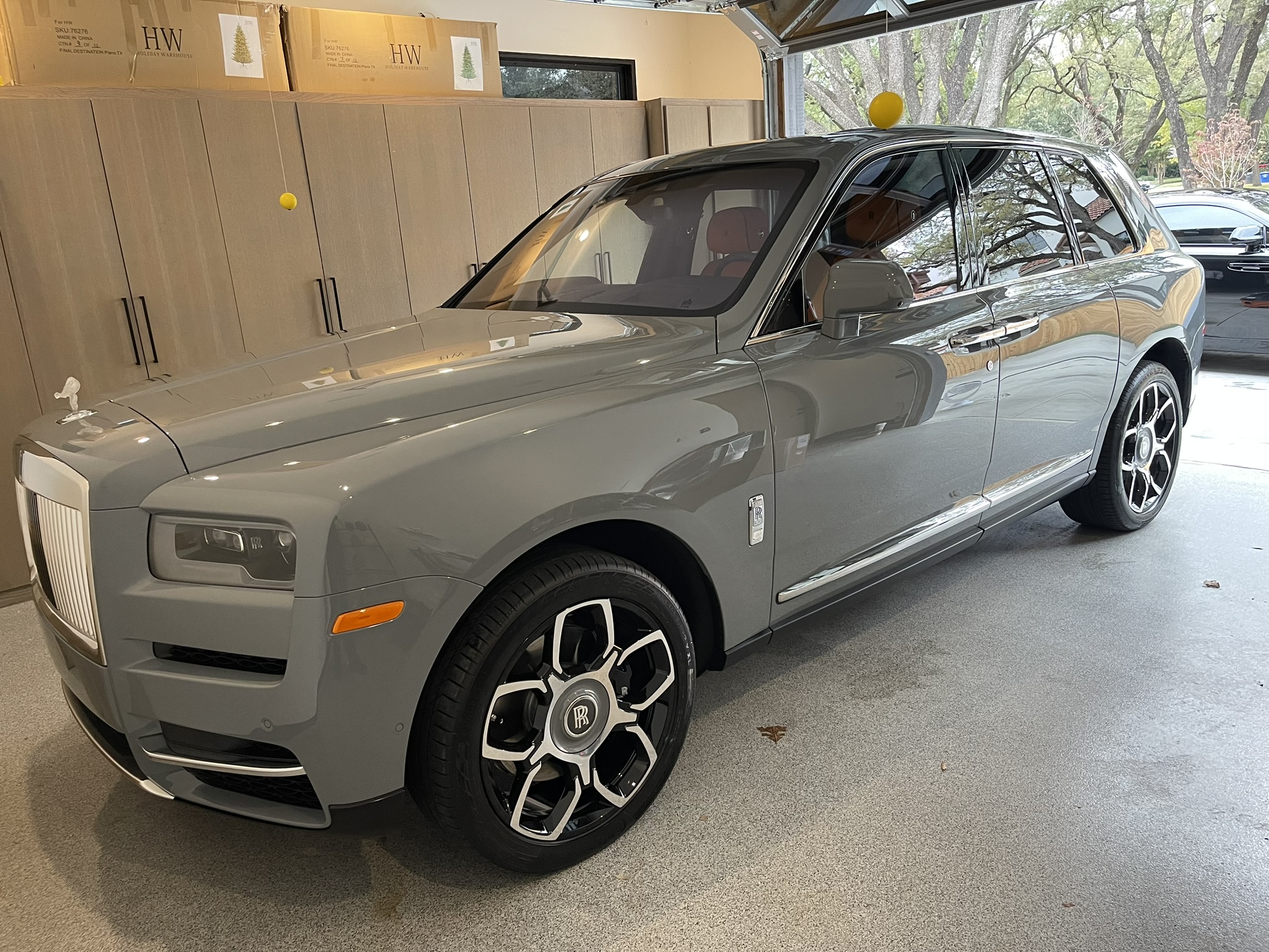 Gray Rolls-Royce after comprehensive detailing by DTX Auto Salon